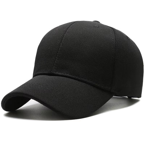 Pineapple Cloth Light Plate Simple Hat Men'S Casual Baseball Cap Fashion Visor Hat Minimalist Female Cap, Big Head Circumference